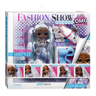 LOL. Surprise OMG Fashion Show Hair Edition – Lady Braids
