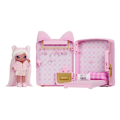 Na!Na!Na! Surprise 3in1 Backpack Bedroom - Pink Kitty
