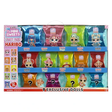 MDR. Surprise Loves Mini Sweets X Haribo Mini Pop Party Pack