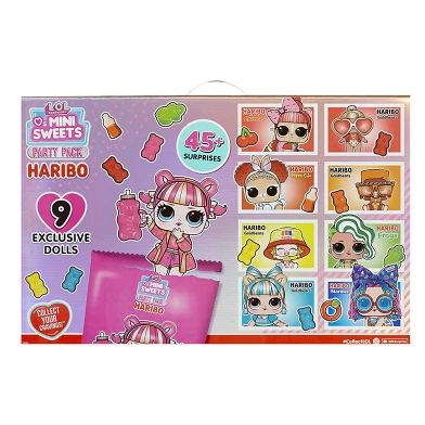 LOL. Surprise Loves Mini Sweets X Haribo Mini Pop Party Pack
