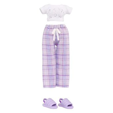 Rainbow High Junior High Pyjama-Partypuppe – Violett