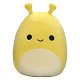 Squishmallows Knuffel Pluche - Zarina Yellow Banana Slug, 30cm