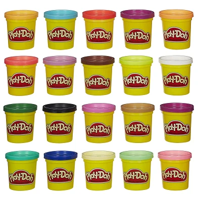 Play-Doh Super Color Pack Kleuren Potjes, 20st.