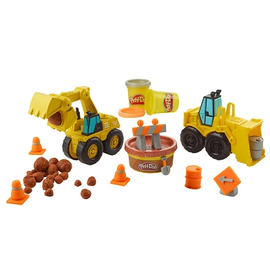 Play-Doh Graafmachine en Bulldozer