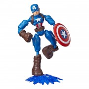 Flexibel Actiefiguur Avengers - Captain America