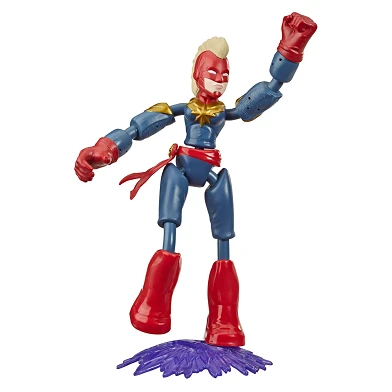 Figurine articulée flexible Avengers - Captain Marvel