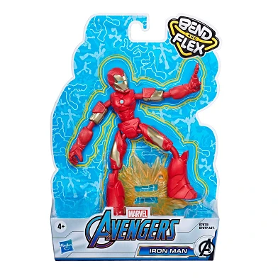 Figurine articulée flexible Avengers - Iron Man