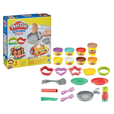 Play-Doh -Flip in der Pfanne