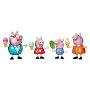 Peppa Pig Peppas Familie mit Eis