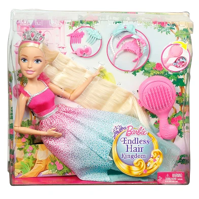 Grote Barbie Prinsessenpop - Blond Haar