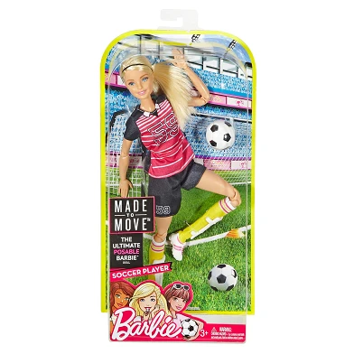 Barbie Made to Move - Professionele Voetbalster
