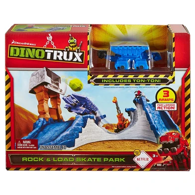 Dinotrux Truck Speelset - Rock & Load Skate Park