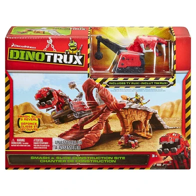 Dinotrux Truck Speelset - Smash & Slide Constructor Slide