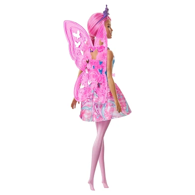 Barbie Dreamtopia Fee met Roze Haar