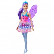 Barbie Dreamtopia Fee mit lila Haaren