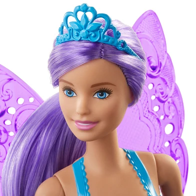 Barbie Dreamtopia Fee met Paars Haar