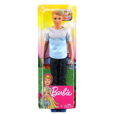 Barbie Dreamhouse Adventures Ken in Grijsblauw T-shirt