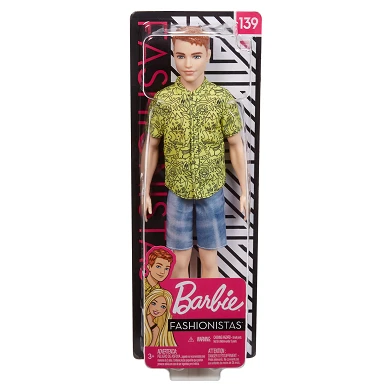 Barbie Ken Fashonistas Pop - Geel Shirt