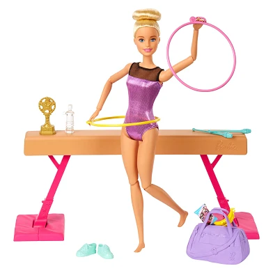 Barbie Gymastiek Pop en Speelset