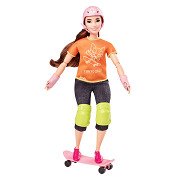 Barbie Olympia-Puppe - Skateboarder