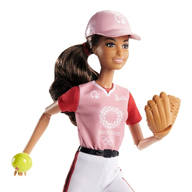 Barbie Olympische Spelen pop - Softball/Baseball