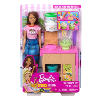 Barbie Noedels Bar Pop en Speelset