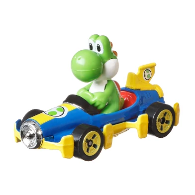 Hot Wheels Mario Kart Voertuig - Yoshi