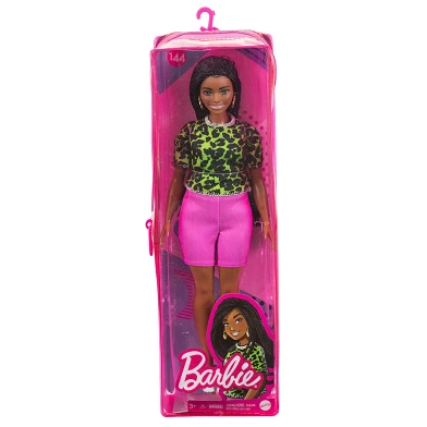 Barbiepop Fashionistas Pop  - Roze Shot en Groene Top