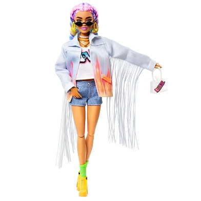 Barbie Extra Puppe – Regenbogenzöpfe