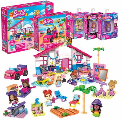 Mega Construx – Barbie Spielset-Bundle