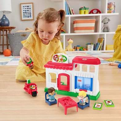 Fisher Price  Little People We Deliver Pizza Place