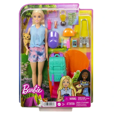 Barbie Campingpuppe & Zubehör Blond