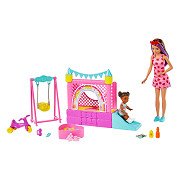 Lobbes Barbie Skipper Storytelling Pop Speelset aanbieding
