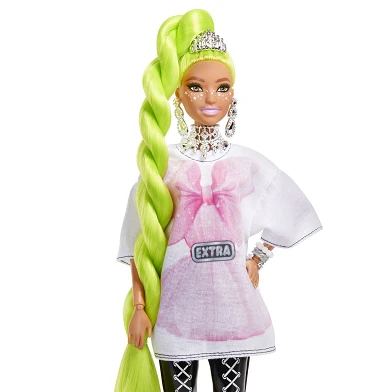 Barbie Extra Puppe – Neongrünes Haar