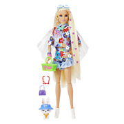 Barbie Extra-Puppe - Flower Power