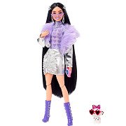 Barbie Extra Doll 15 - Lila Fell Lila Stiefel