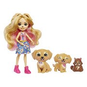 Enchantimals Gerika Golden Retriever-Familie