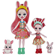 Enchantimals Bree Bunny mit kleiner Schwester