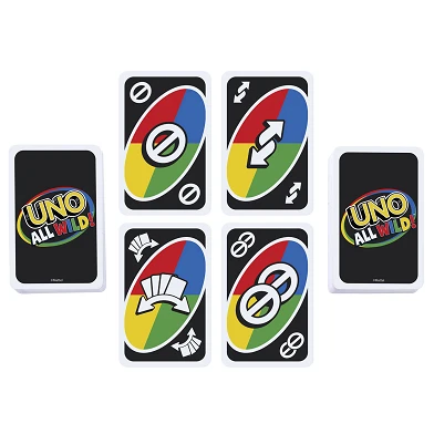 UNO All Wild Card-Spiel
