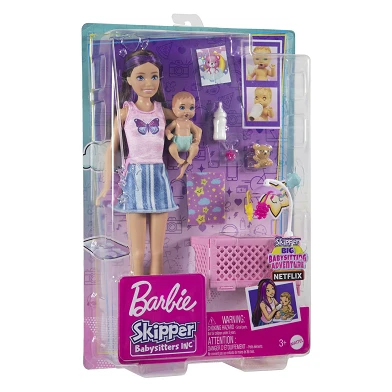 Barbie Skipper Babysitters met Baby