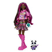 Barbie Extra-Puppe Pink Hair Punk Style mit Panda