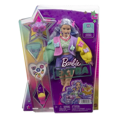 Poupée Barbie Extra - Cheveux violets