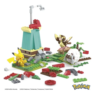 MEGA-Pokémon-Bauset – Windmühle