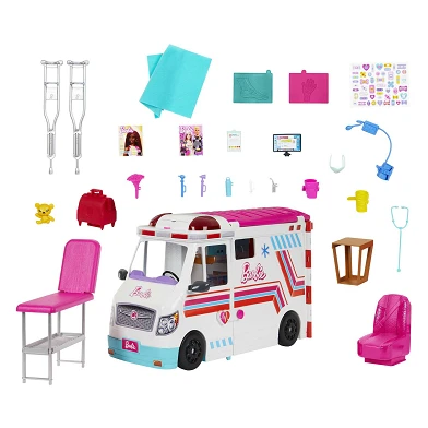 Barbie Ambulance Clinic Spielset