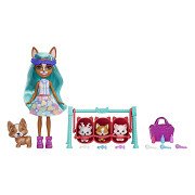 Enchantimals Baby Best Friends Puppe – Crizia Corgi und Show