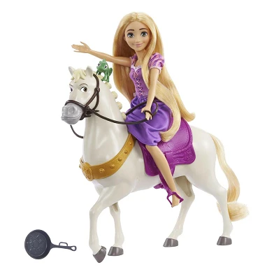 Disney Prinses -Puppe – Rapunzel und Maximus