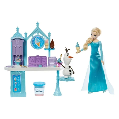 Disney La Reine des Neiges Pop - Elsa Olaf et le Treat Car Clay Playset
