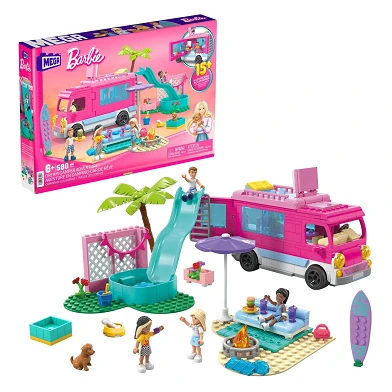 Barbie Dream Camper Adventure Bauset, 580 dlg.