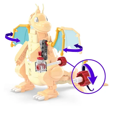 Ensemble de construction Pokémon Mega Construx - Dragonite