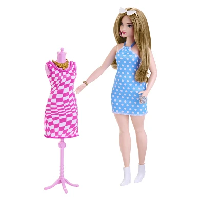 Poupée Barbie Fashionista avec portemanteau
